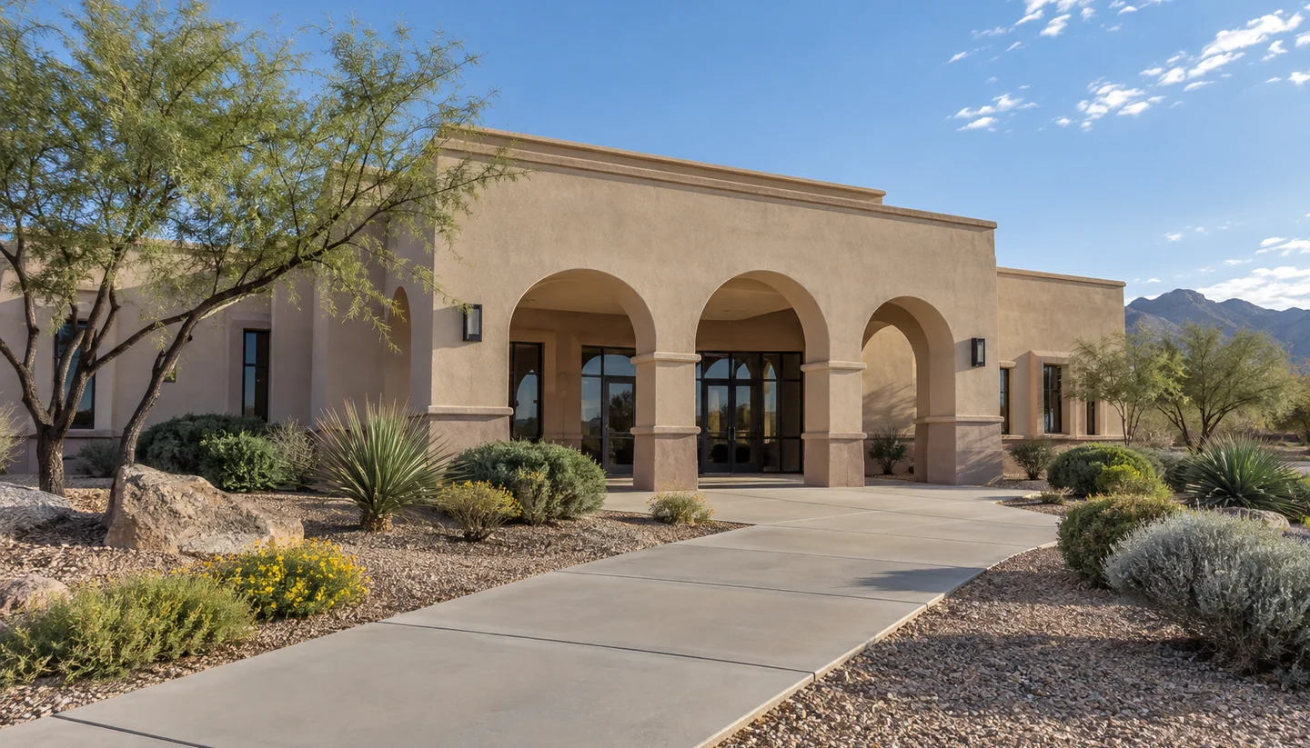 Southwestern civic building