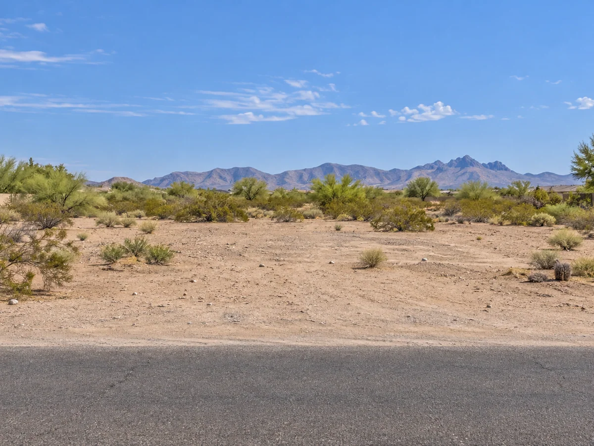 Photorealistic Arizona vacant lots